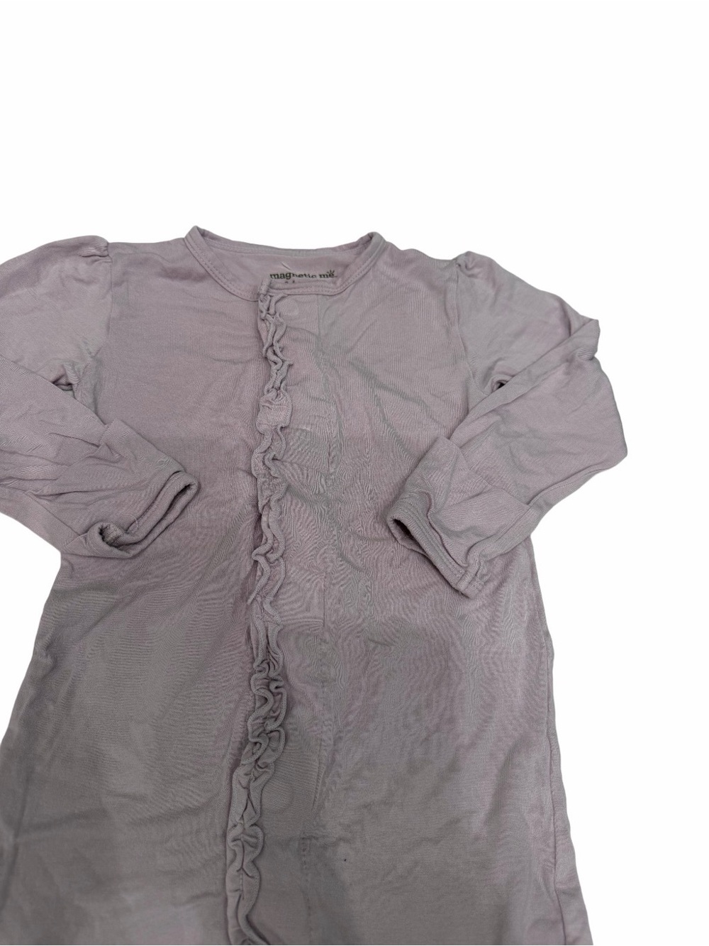 Magnetic Me Baby One Piece Ruffle Light Purple size 3-6 month